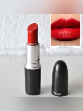 MAC Cosmetics Lipstick *MAC RED* Medium-dark Red